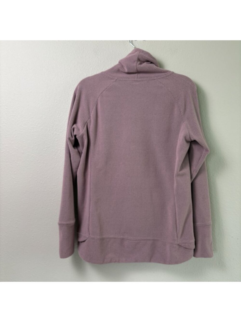 Outdoor Research Trail Mix Cowl Pullover Womens M Pink Waffle Fleece Hiking - Picture 3 of 11